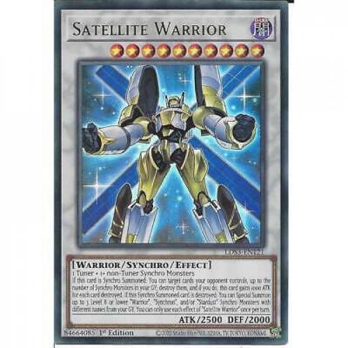 Satellite Warrior LDS3-EN121 1st Edition Ultra Rare :YuGiOh Trading Card TCG