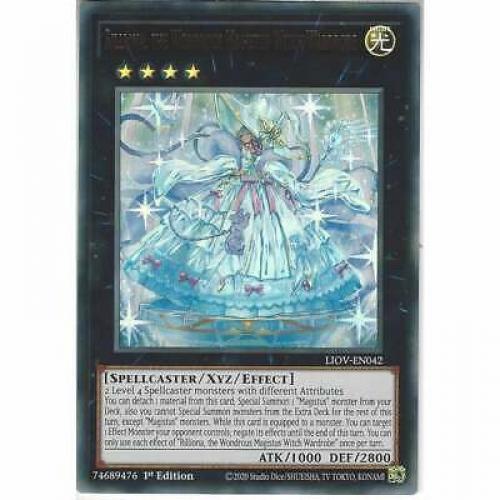 LIOV-EN042 Rilliona the Wondrous Magistus Witch Wardrobe | 1st Ultra Rare YuGiOh