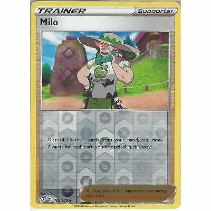 161/192 Milo | Uncommon Reverse Holo Card | Pokemon Sword & Shield Rebel Clash