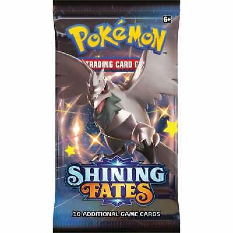 Pokemon Shining Fates: 4 Sealed Booster Packs : One Of Each Art : New & Sealed