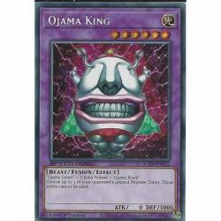 Ojama King SGX1-ENC21 1st Edition Secret Rare : YuGiOh Trading Card Speed Duel