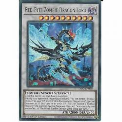 Red-Eyes Zombie Dragon Lord DIFO-EN039 1st Edition Ultra Rare :YuGiOh TCG Card