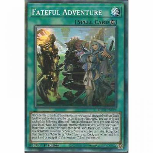 Fateful Adventure GRCR-EN029 1st Edition Collectors Rare : YuGiOh Trading Card
