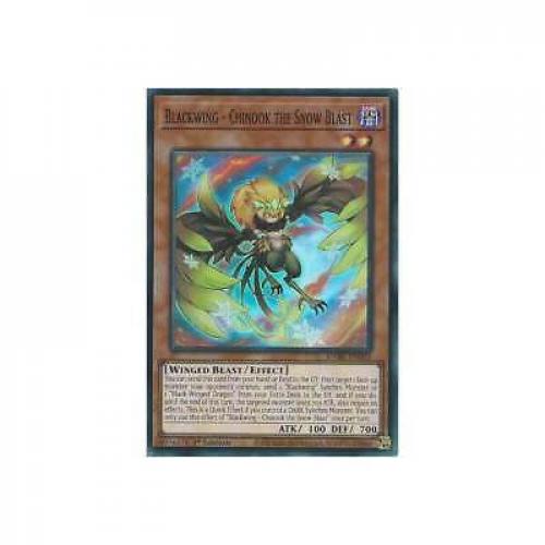 Blackwing - Chinook the Snow Blast DABL-EN003 : YuGiOh Super Rare Card 1st Ed