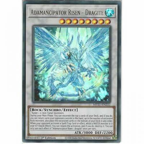 MP21-EN232 Adamancipator Risen - Dragite | 1st Edition | Ultra Rare YuGiOh Card