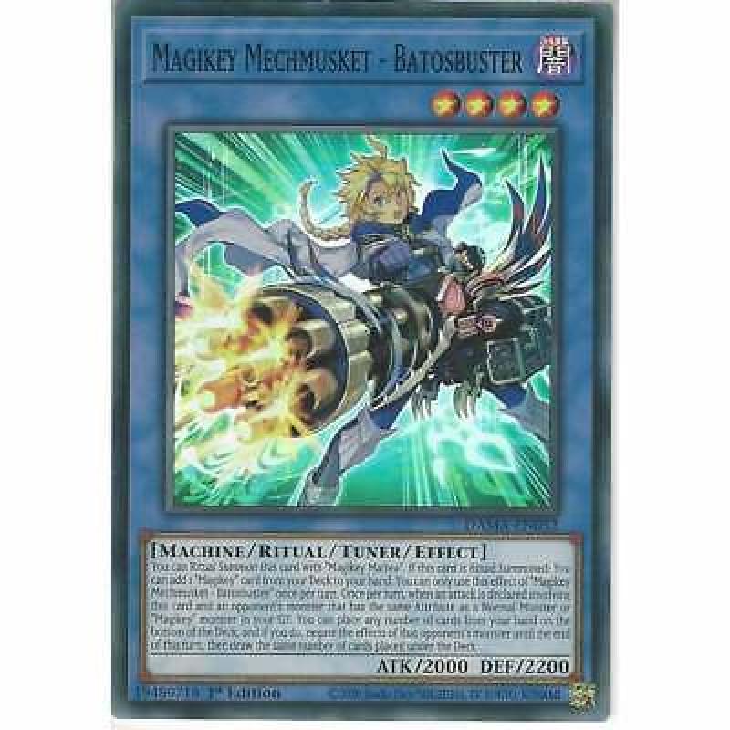 DAMA-EN032 Magikey Mechmusket - Batosbuster | 1st Edition Super Rare YuGiOh Card