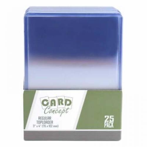 Card Concept Top Loaders 25 Pack 3"x4" :Toploader Hard Sleeves for Trading Cards