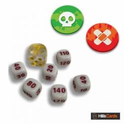 Pokemon Damage Counter Dice and Condition Markers: Celebrations 25th Anniversary