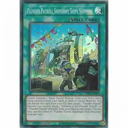 ETCO-EN088 Plunder Patroll Shipshape Ships Shipping | 1st Ed Super Rare | YuGiOh