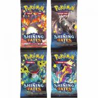 Pokemon Shining Fates: 4 Sealed Booster Packs : One Of Each Art : New & Sealed