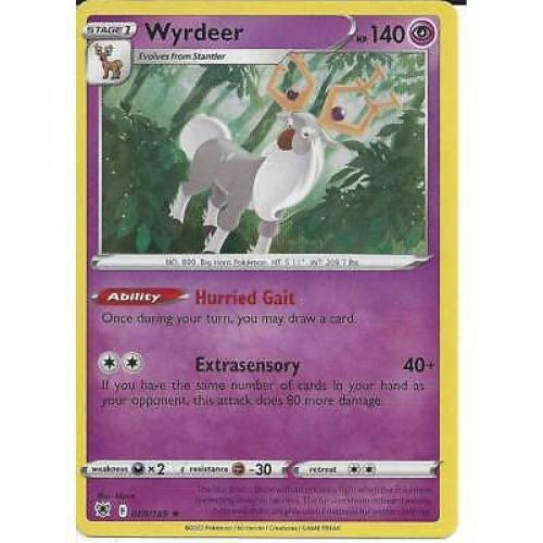 069/189 Wyrdeer : Rare Holo - Pokemon TCG Card Astral Radiance