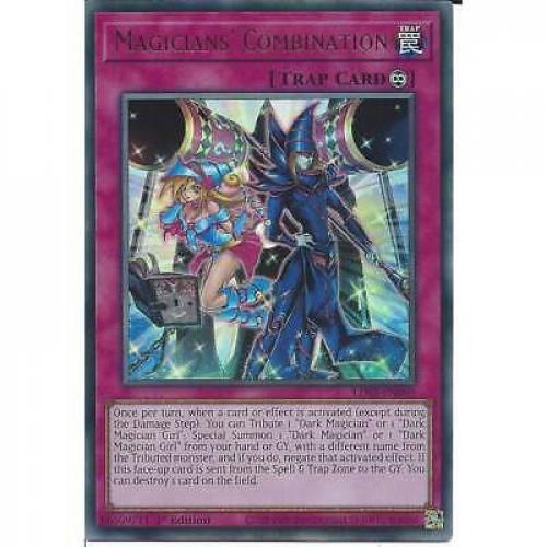 Magicians' Combination LDS3-EN099 1st Edition Blue Ultra Rare :YuGiOh TCG Card