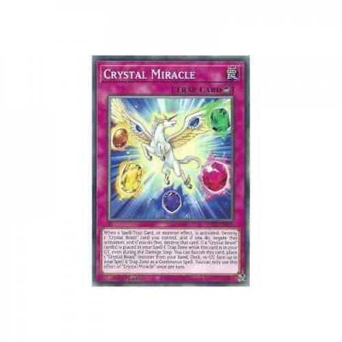 Crystal Miracle SDCB-EN033 : YuGiOh Common Card 1st Edition