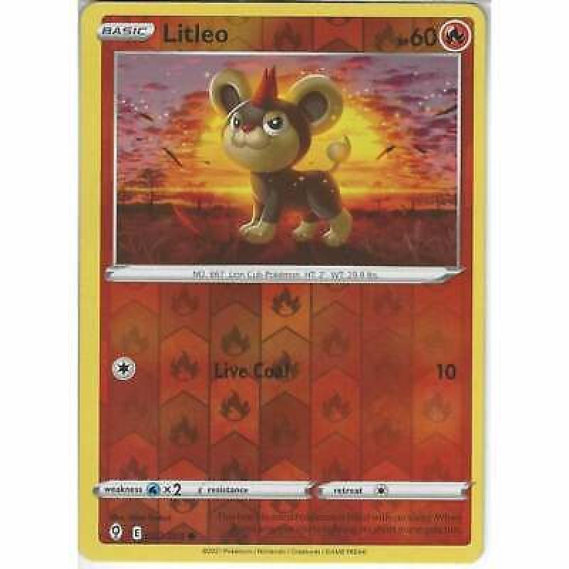 022/203 Litleo | Common REVERSE HOLO | Pokemon Trading Card Evolving Skies TCG