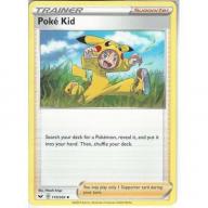 173/202 Poké Kid Uncommon: Pokemon Trading Card Game Sword & Shield Base Set