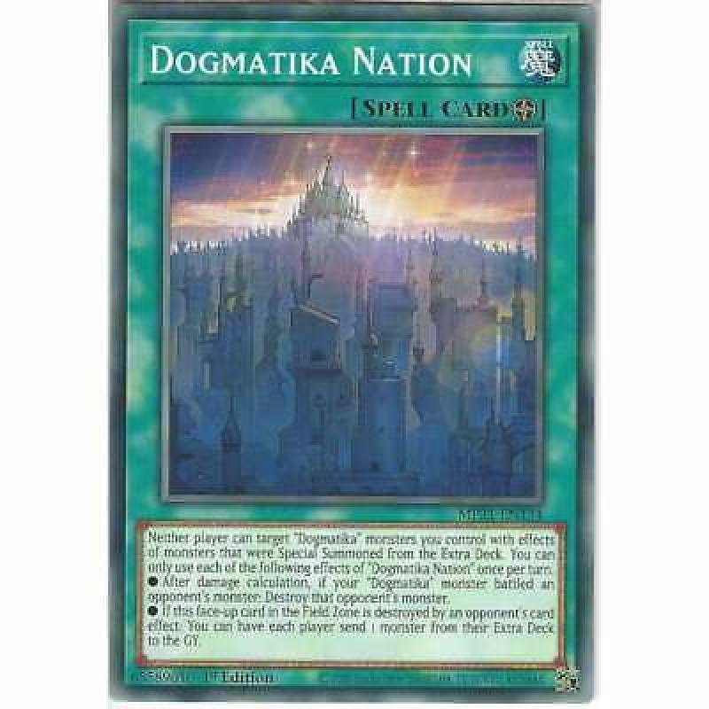 MP21-EN134 Dogmatika Nation | 1st Edition | Common Card YuGiOh Trading Card Game