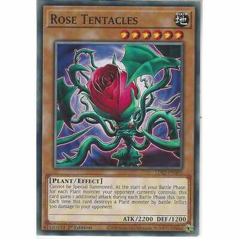 LDS2-EN095 Rose Tentacles | 1st Edition Common YuGiOh Trading Card Game TCG Mint