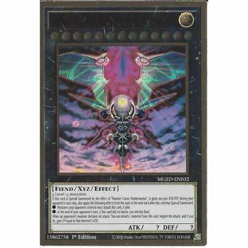MGED-EN032 Number iC1000: Numerounius Numerounia 1st Ed Premium Gold Rare YuGiOh