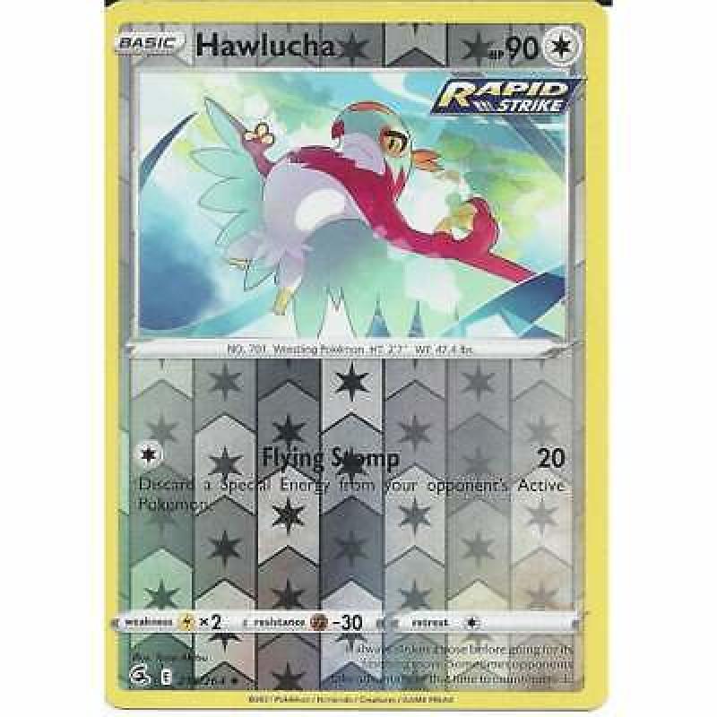 216/264 Hawlucha | Uncommon Reverse Holo Pokemon TCG Trading Card Fusion Strike