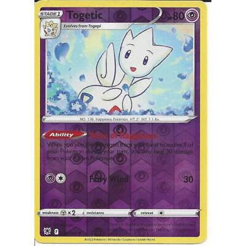 056/189 Togetic : Reverse Holo - Pokemon TCG Card Astral Radiance Uncommon