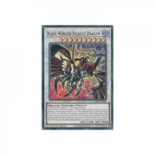 Black-Winged Assault Dragon DABL-EN042 : YuGiOh Ultra Rare Card 1st Edition