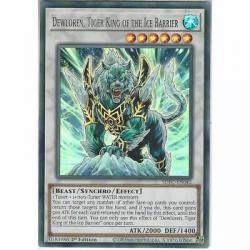 SDFC-EN042 Dewloren, Tiger King of the Ice Barrier 1st Edition Ultra Rare YuGiOh