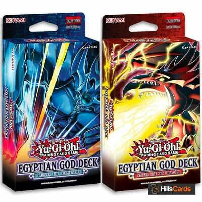 YuGiOh Egyptian God Structure Decks Obelisk & Slifer | Choose Design Sealed TCG