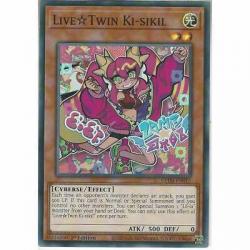 GEIM-EN013 Live Twin Ki-sikil | 1st Edition | Super Rare YuGiOh Trading Card TCG