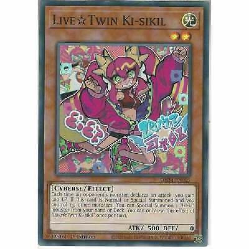 GEIM-EN013 Live Twin Ki-sikil | 1st Edition | Super Rare YuGiOh Trading Card TCG