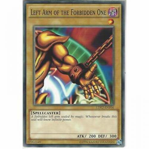 LDK2-ENY06 Left Arm of the Forbidden One | YuGiOh Exodia Pieces TCG Common Card