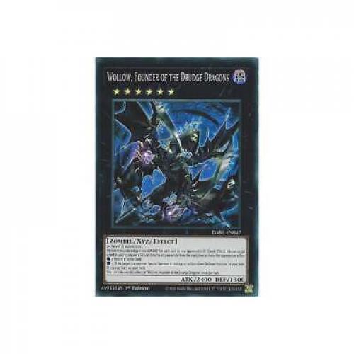 Wollow, Founder of the Drudge Dragons DABL-EN047 : YuGiOh Super Rare Card 1st Ed
