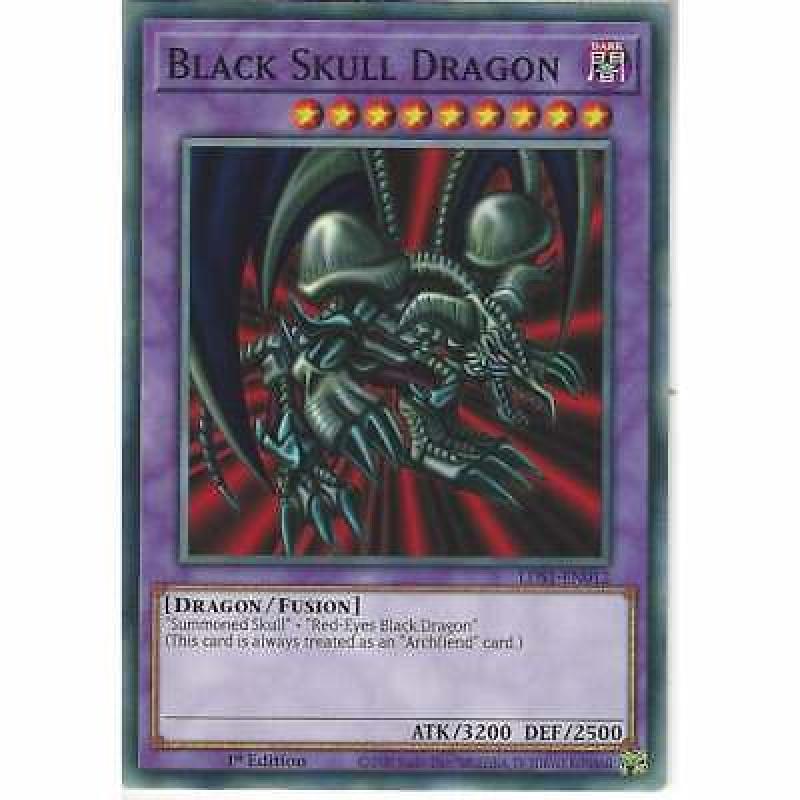 LDS1-EN012 Black Skull Dragon | 1st Edition Common YuGiOh Trading Card Game TCG