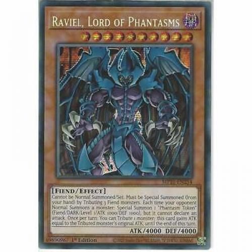 MP21-EN254 Raviel, Lord of Phantasms - 1st Edition Prismatic Secret Rare YuGiOh