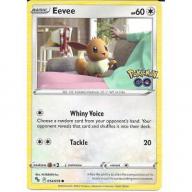 054/078 Eevee : Common : Pokemon GO Trading Card Game TCG SWSH10.5