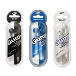 JVC Gumy HAF-160 In-Ear Stereo Bass Boost Headphone GUMMY Earphones - All Colors