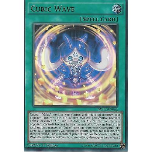 YU-GI-OH ULTRA RARE: CUBIC WAVE - MVP1-EN042 - 1st EDITION
