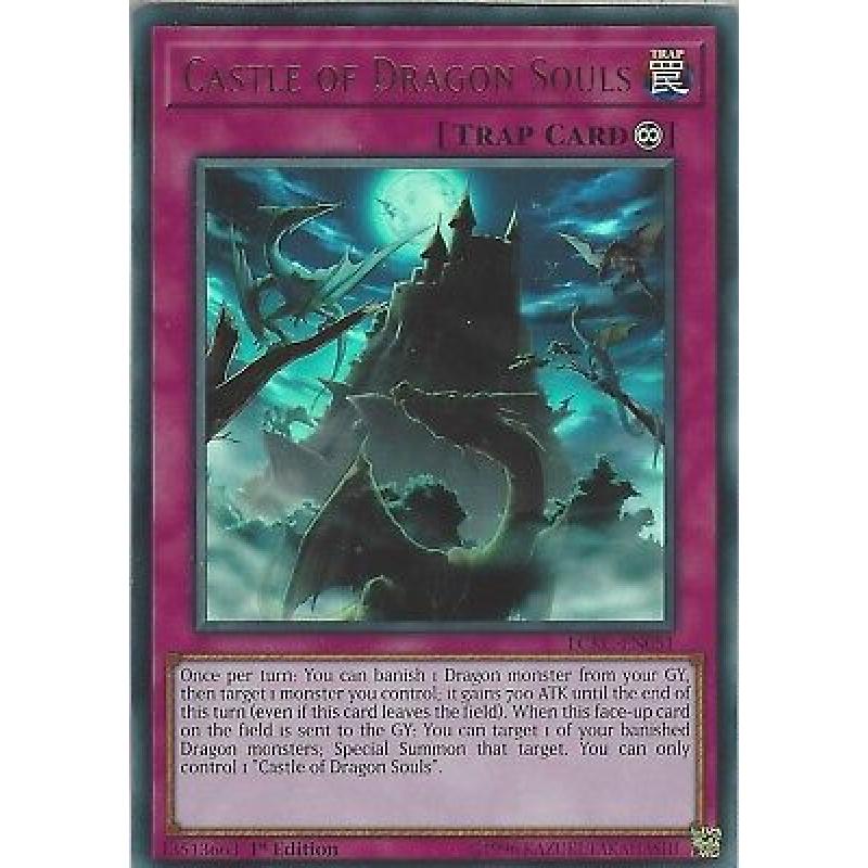 Yu-Gi-Oh: CASTLE OF DRAGON SOULS - LCKC-EN051 - Ultra Rare Card - 1st Edition