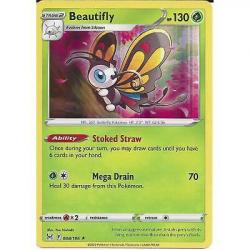 008/196 Beautifly : Pokemon TCG : Rare Holo Card : SWSH-11 Lost Origin