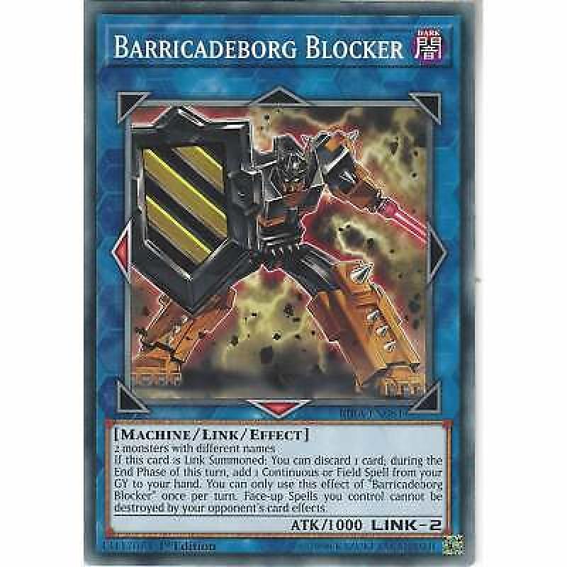 RIRA-EN081 Barricadeborg Blocker | 1st Edition | Common Card Yu-Gi-Oh! TCG Link