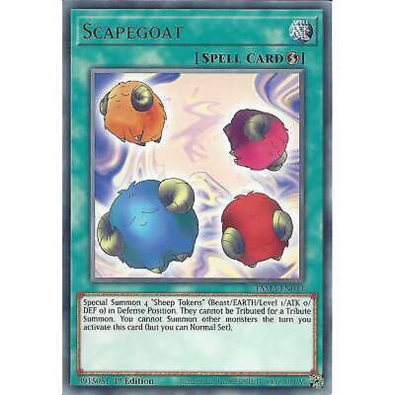 Scapegoat TAMA-EN043 1st Edition Rare :YuGiOh Trading Card