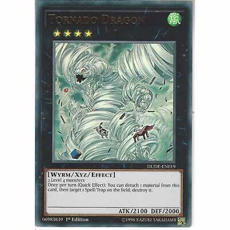 DUDE-EN019 Tornado Dragon | 1st Edition | Ultra Rare | YuGiOh Trading Card Game