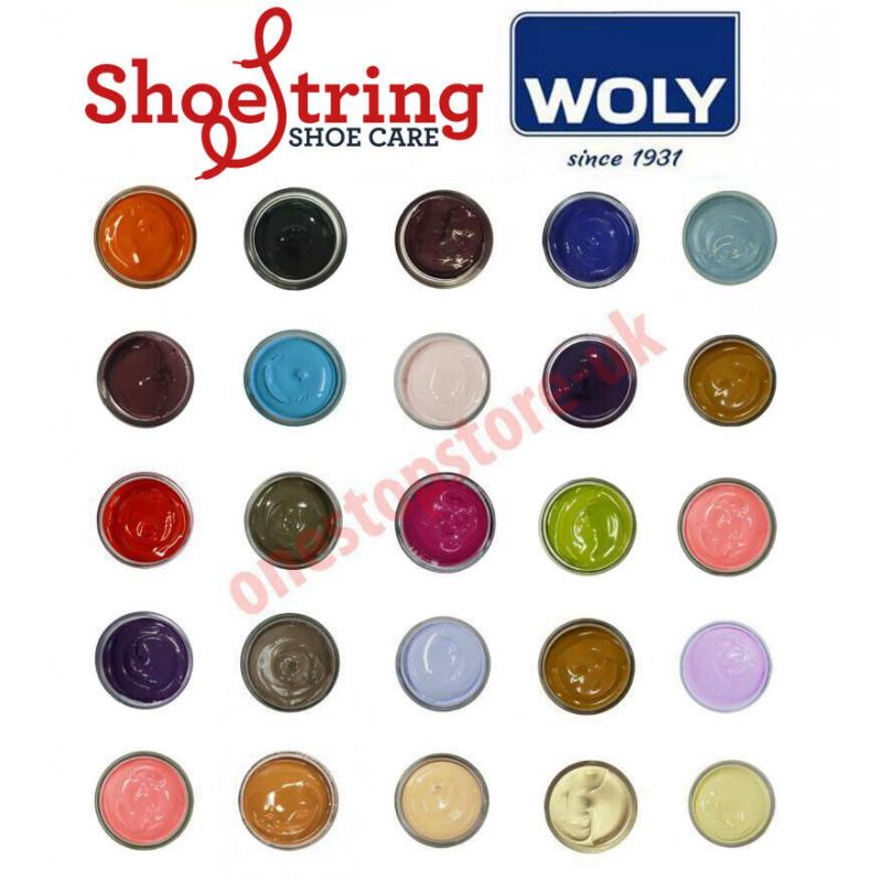 Shoestring Shoe & Leather Cream For Shoes Boot Sofa Polish 50ml  Various Colours